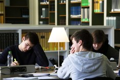 werken in de bibliotheek